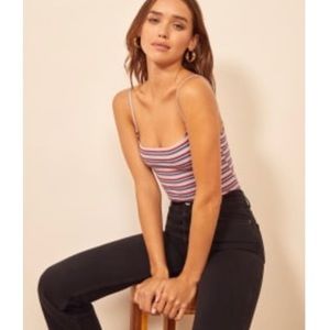 Reformation Carrie Knit Tank in Santa Monica - Size L